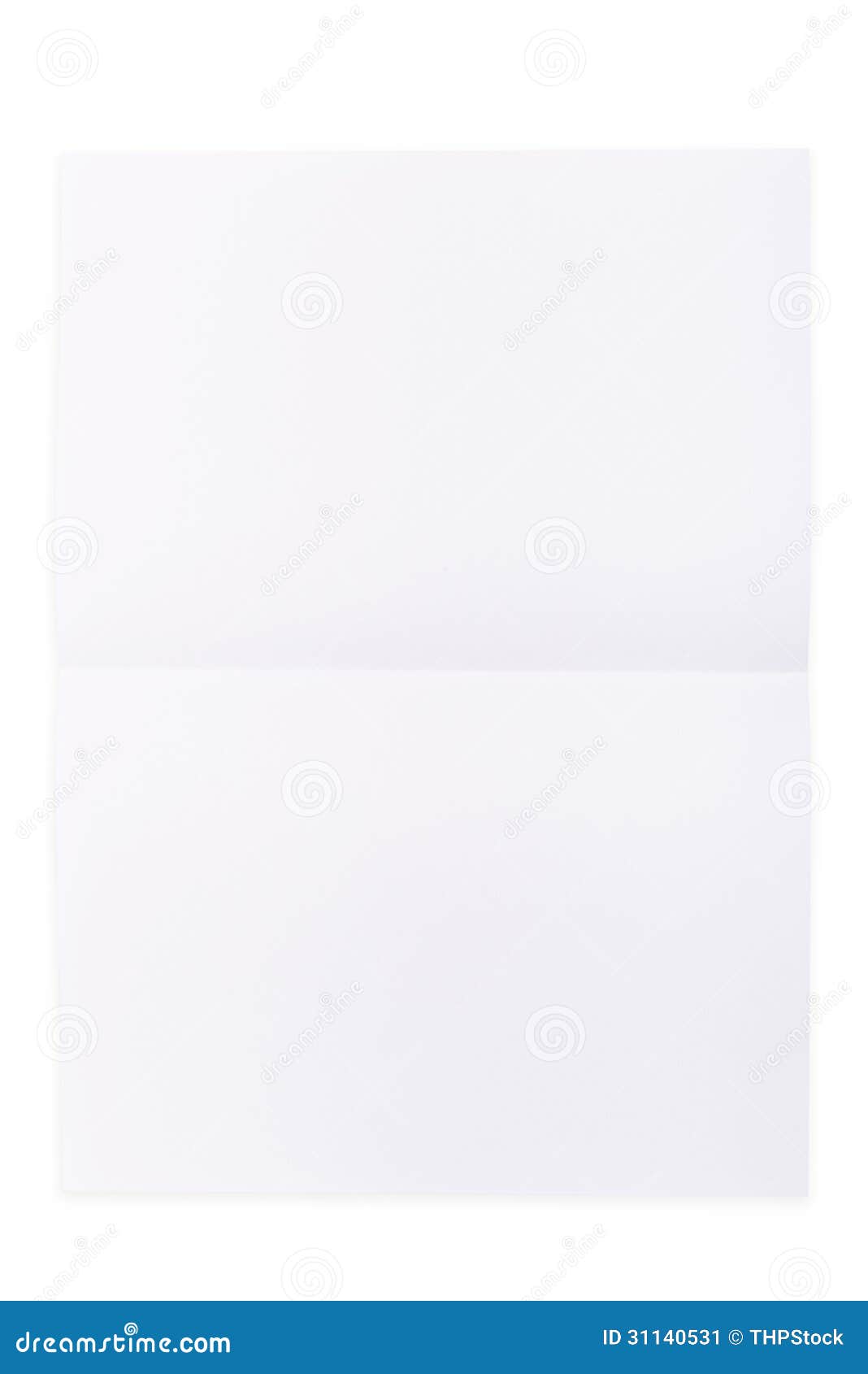 White Paper Folded stock image. Image of paper, frame 31140531
