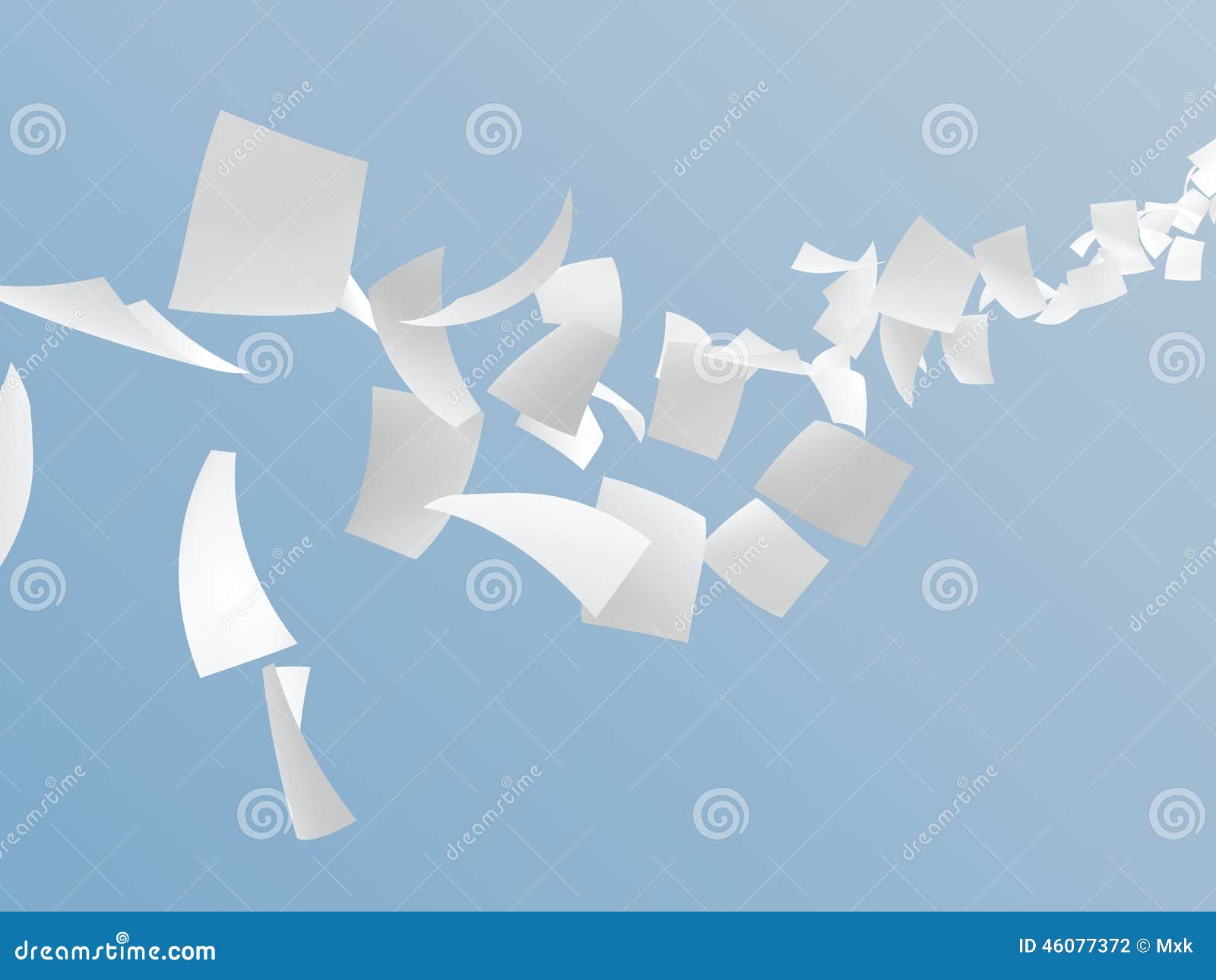 White papers stock illustration. Illustration of dense 46077372