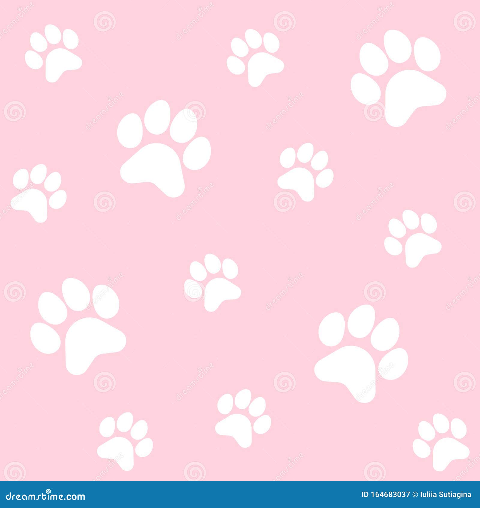 White Paw Footprints of Dog or Cat, Seamless Pattern. Cute Children S, Baby Background, Print on Textile, Fabric, Wallpaper Stock Illustration - Illustration of foot, repeat: 164683037 White Paw Footprints of Dog or Cat, Seamless Pattern. Cute Children S, Baby Background, Print on Textile, Fabric, Wallpaper Stock Illustration - Illustration of foot, repeat: 164683037