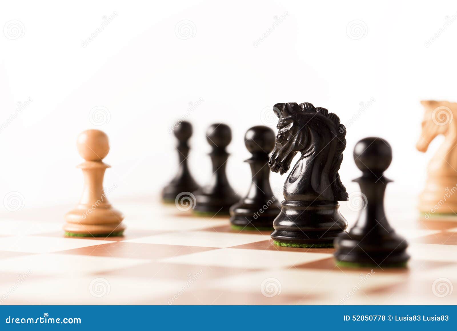 Chess Pieces on a Chess Board · Free Stock Photo