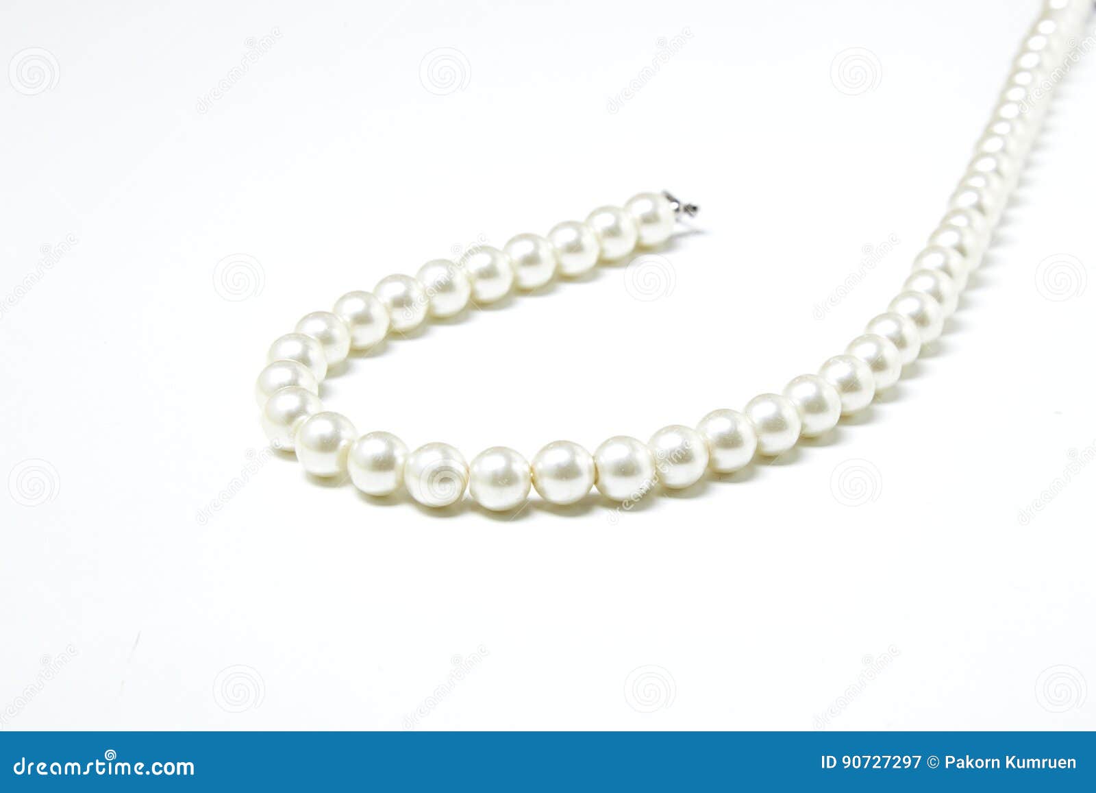 White pearl necklace stock image. Image of necklace, luxury 90727297