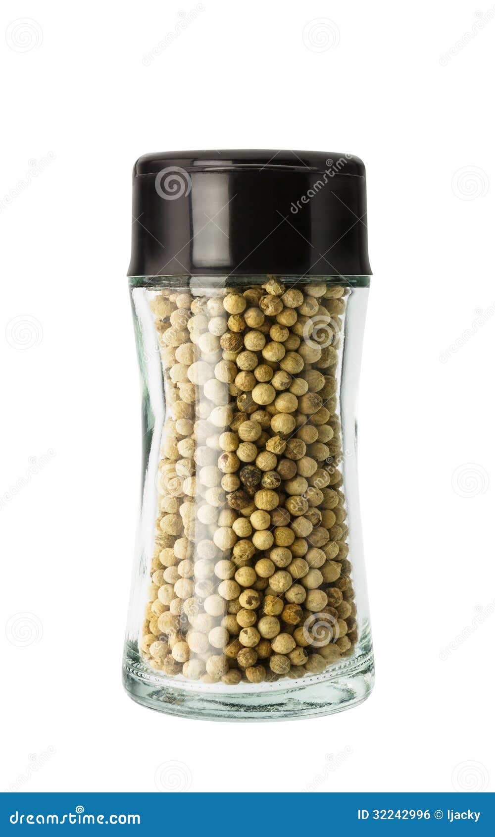 White Pepper in Glass Bottle Stock Photo Image of aroma, healthy