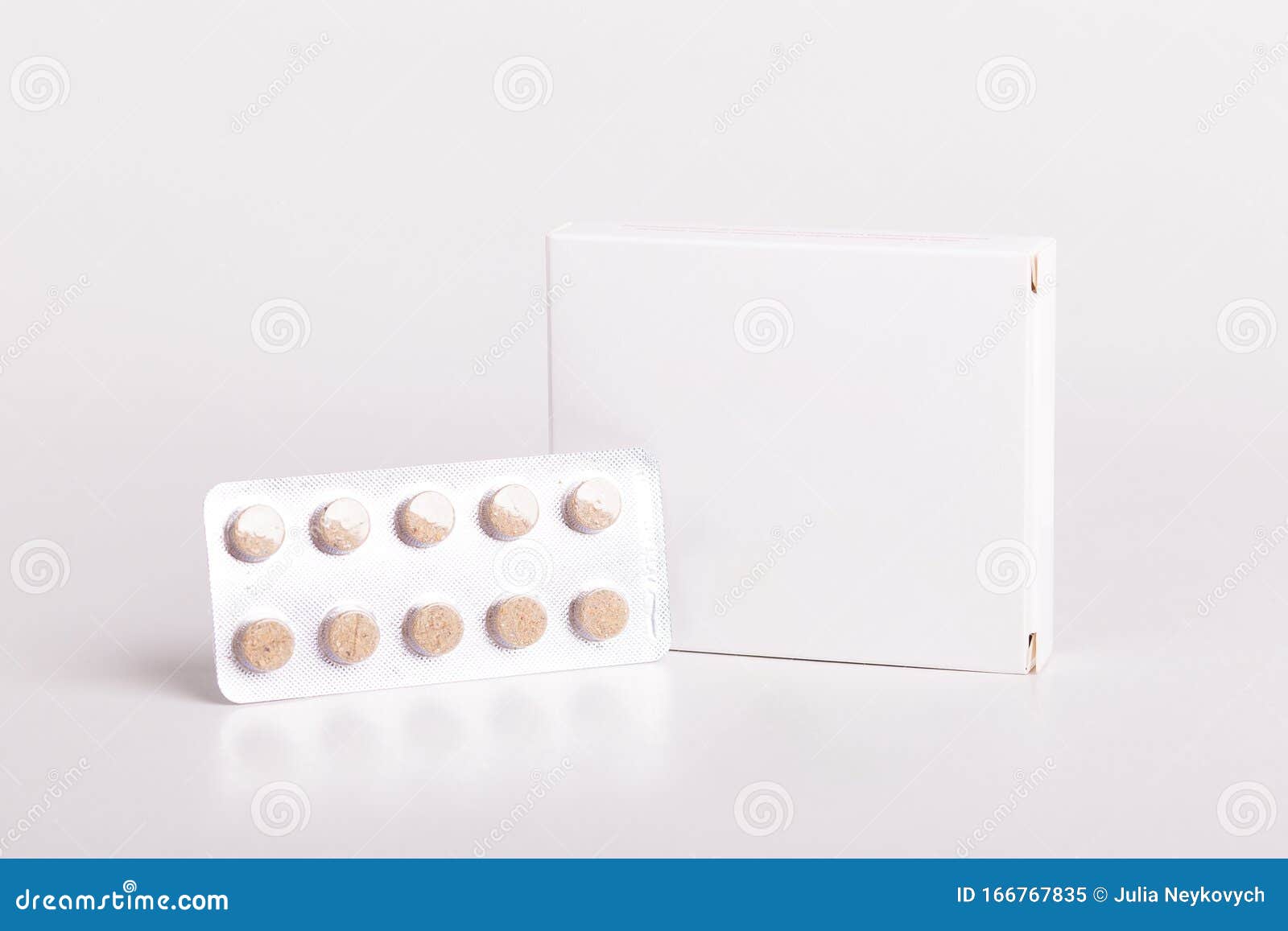 Download White Pills Box. Plastic Bottles. Drugs Box Mock-up ...
