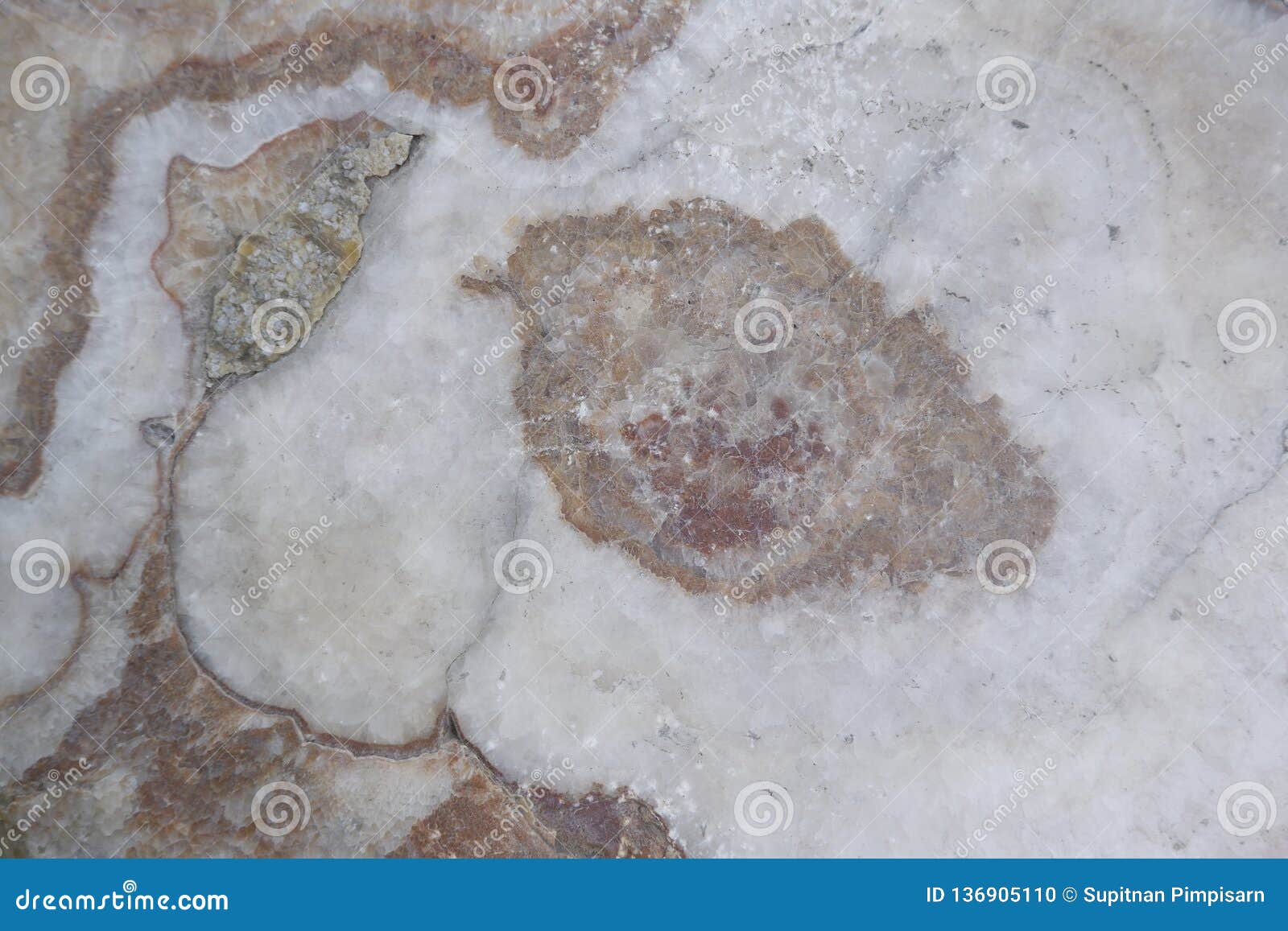 White - Pink Marble Texture with Natural Pattern for Background - Image