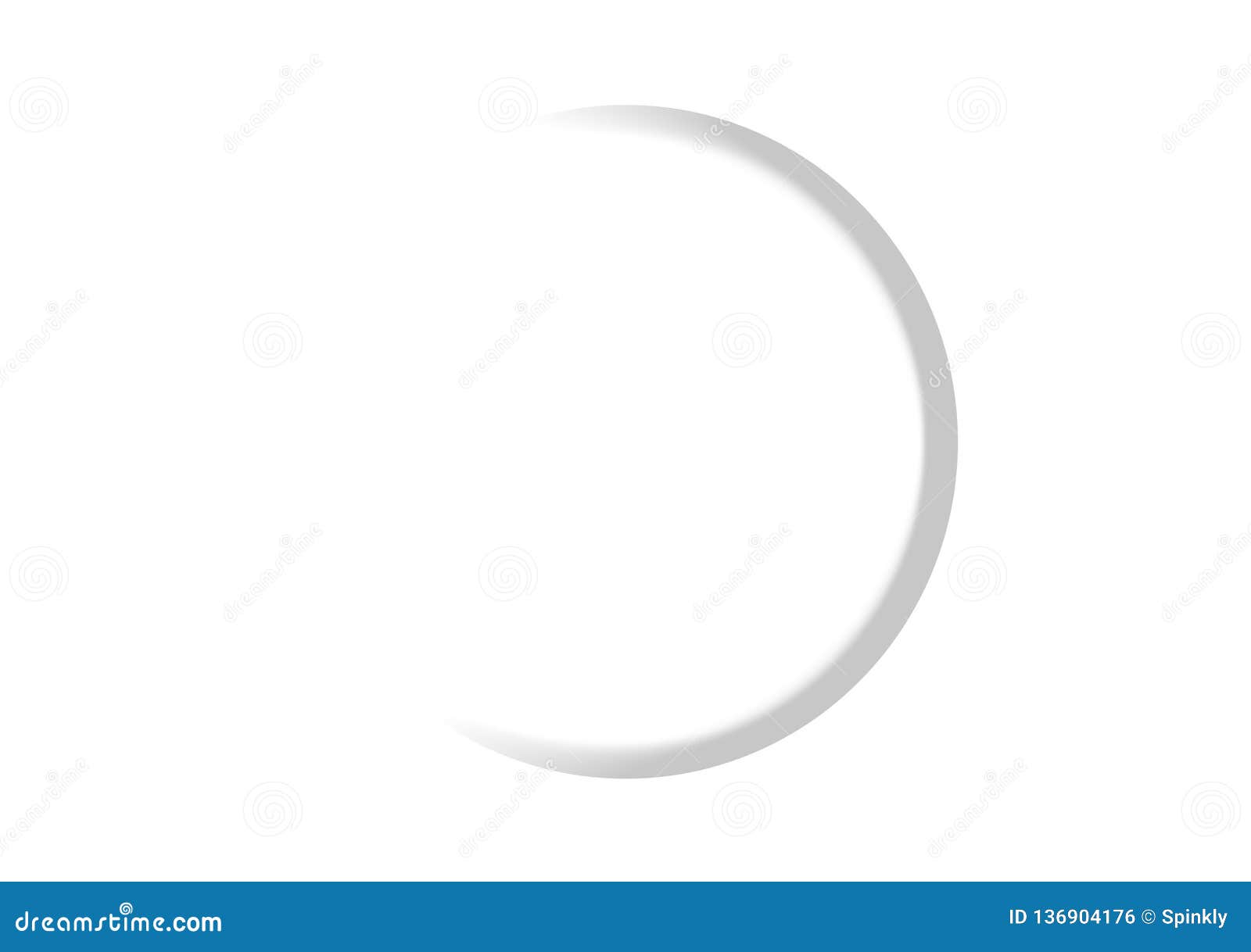 White Plain Background with Circular Depth Stock Photo - Image of color,  artwork: 136904176