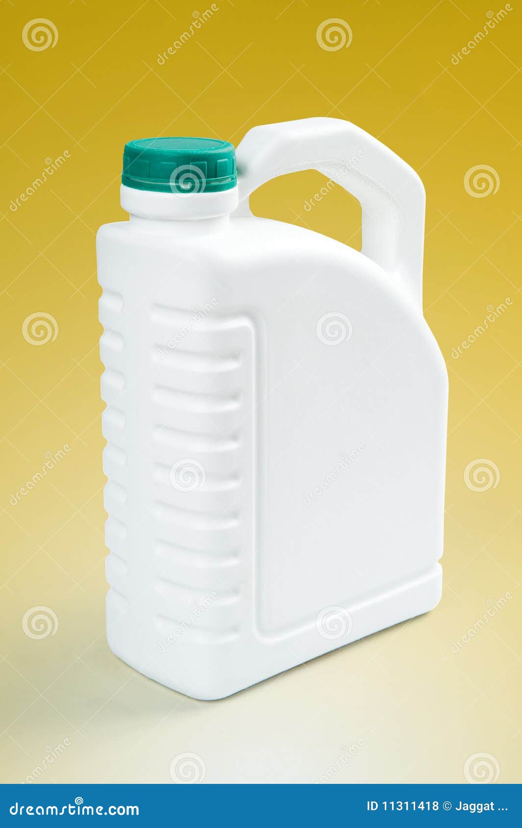 White plastic barrel stock photo. Image of green, object 11311418