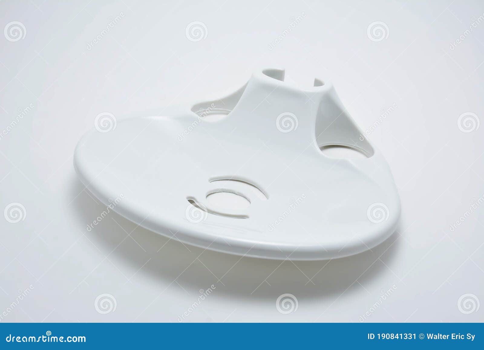 White Plastic Bathroom Soap Holder Stock Image Image of bathroom