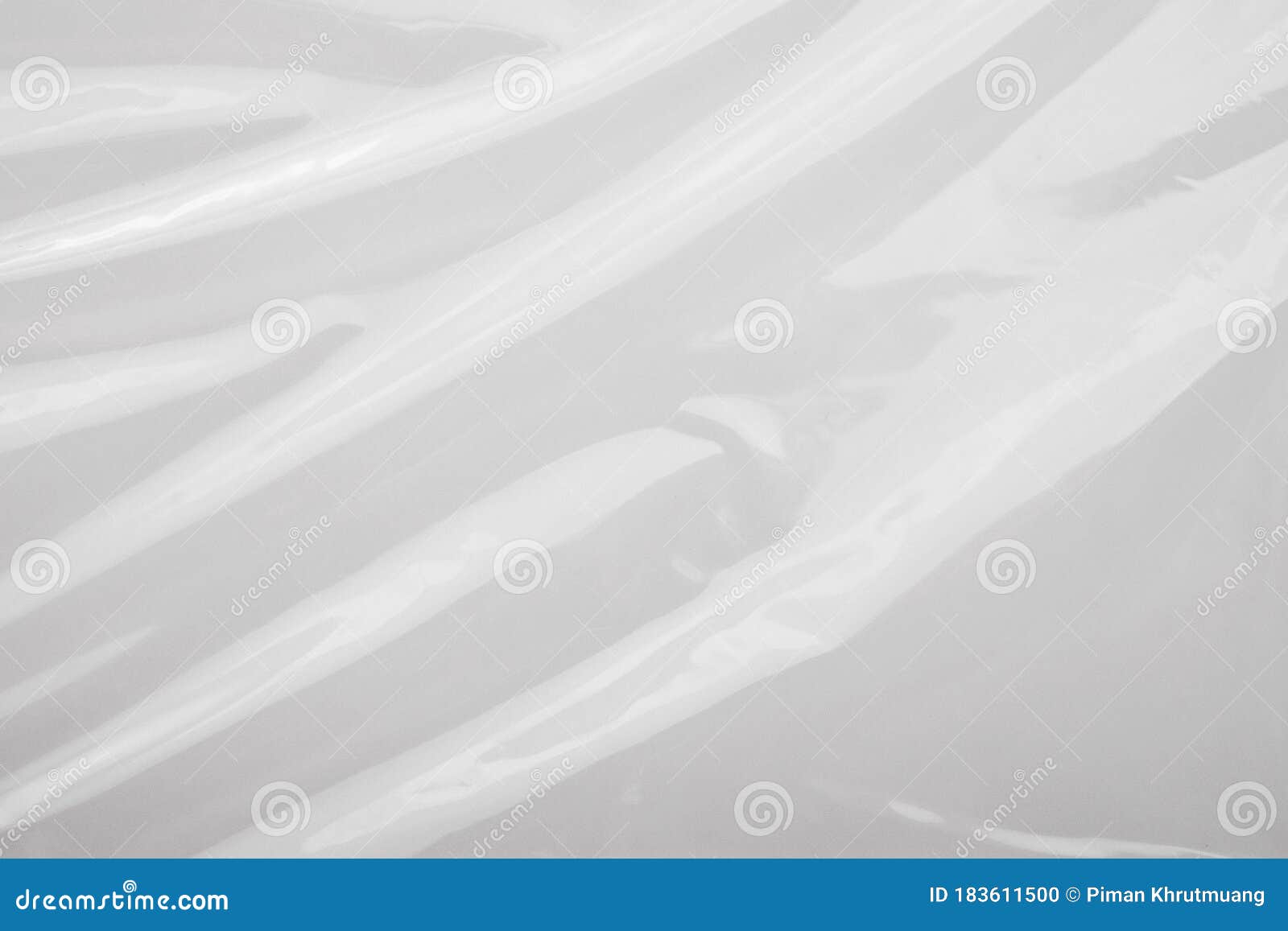 White Plastic Film Wrap Texture Background Stock Photo - Image of frame ...