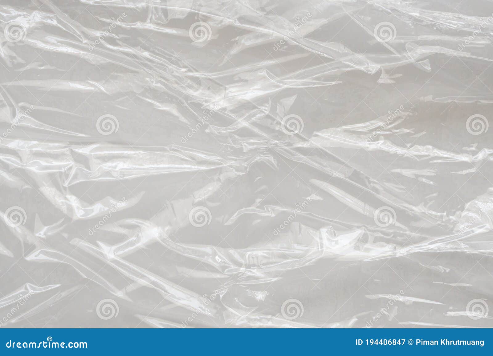 White Plastic Film Wrap Texture Background Stock Image Image of