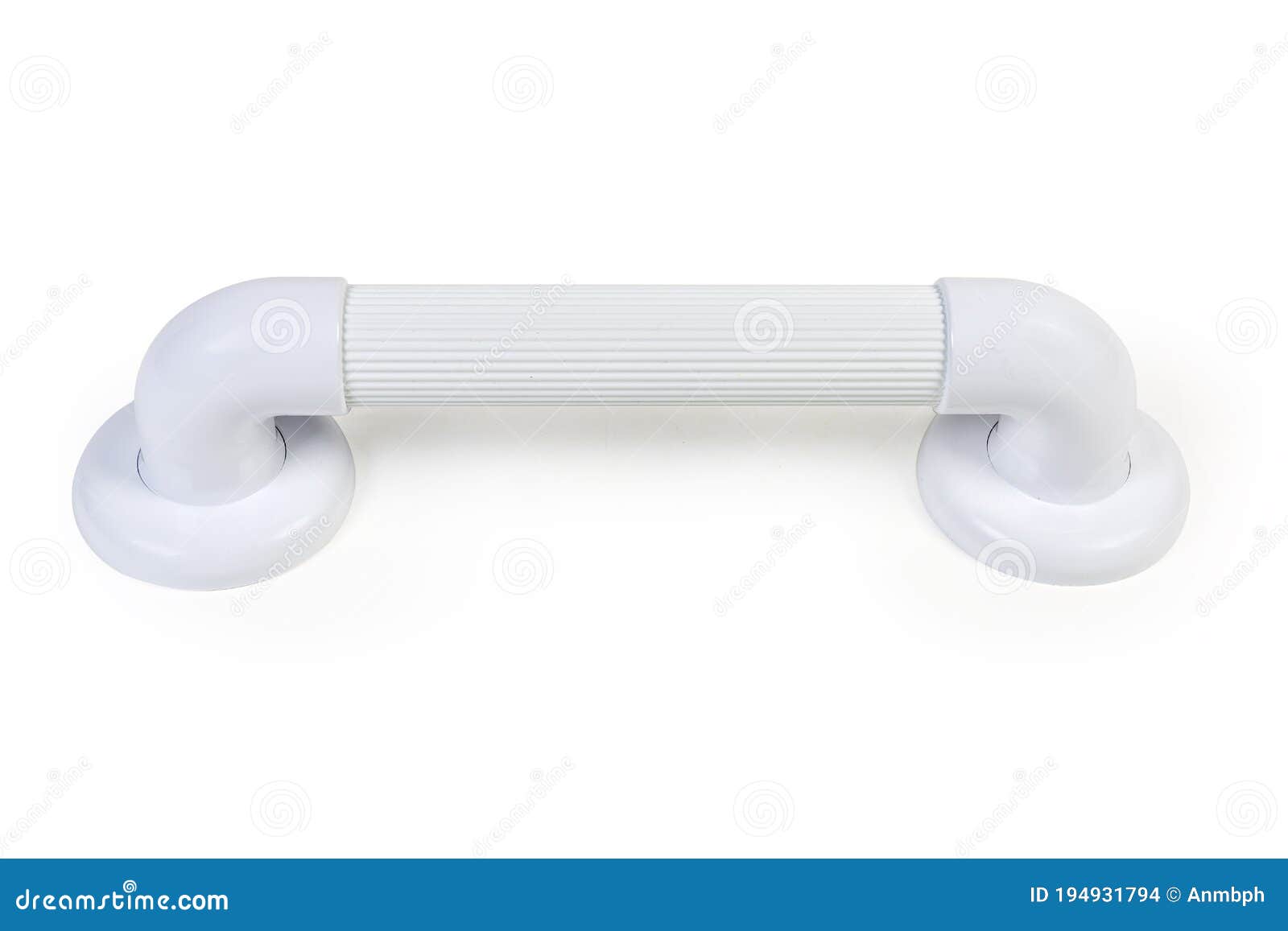 White Plastic Grab Bar on a White Surface Stock Photo Image of falls