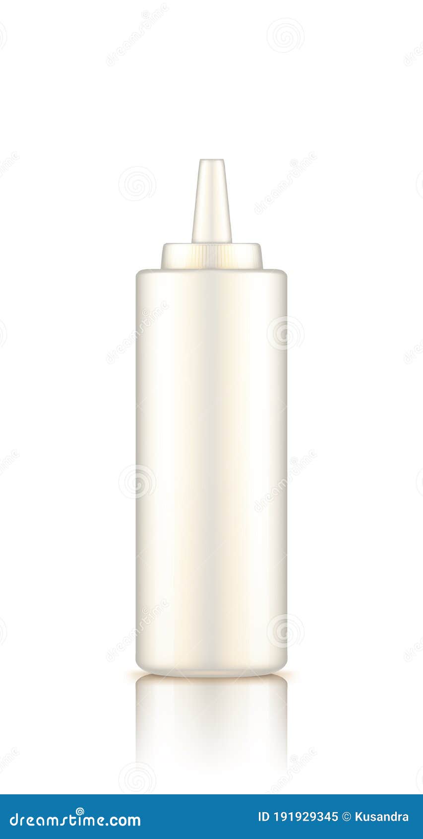 Download White Plastic Squeeze Mayo Bottle With Cap Mockup Stock ...