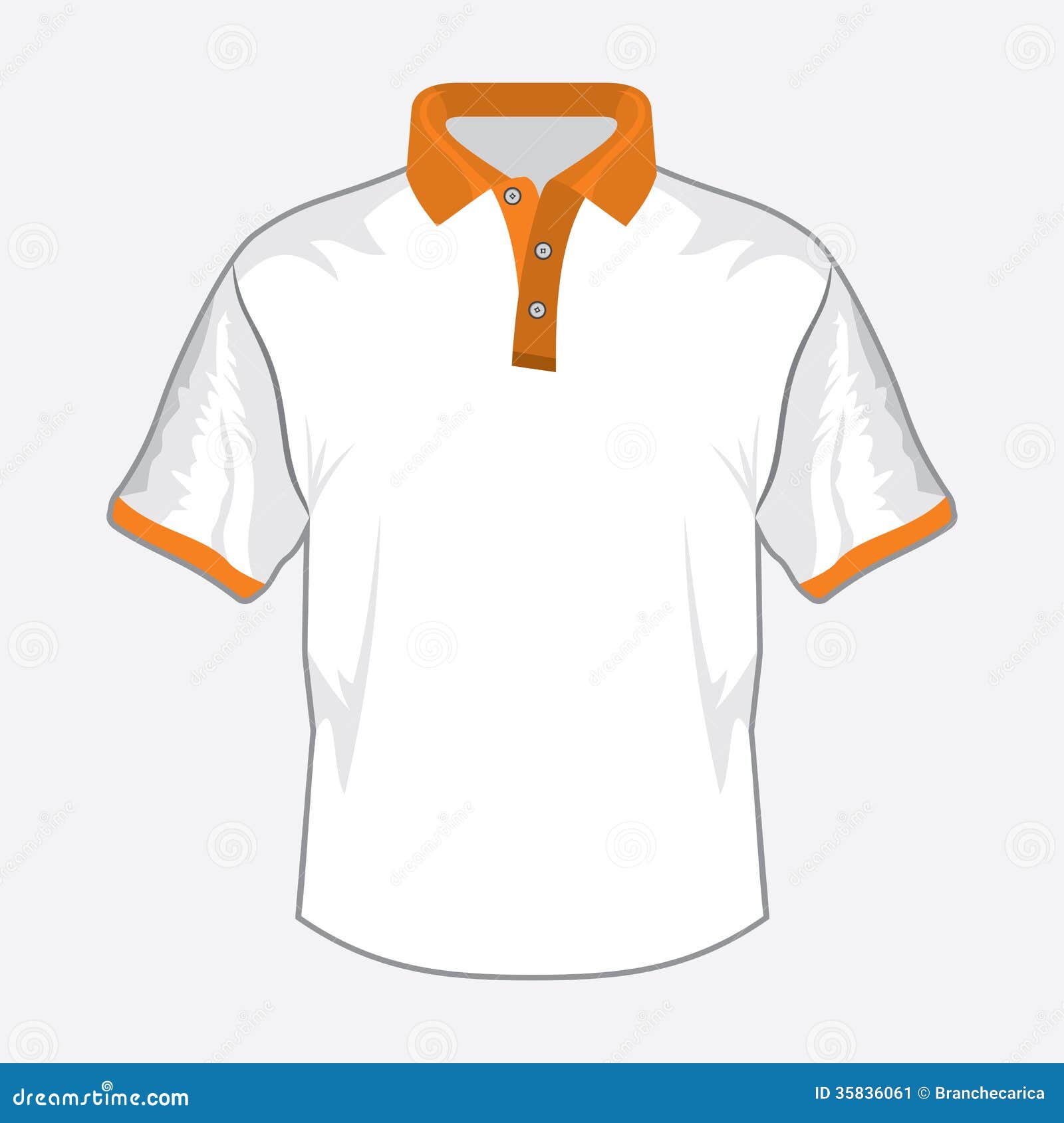 White Polo Shirt Stock Vector Illustration Of Clothes