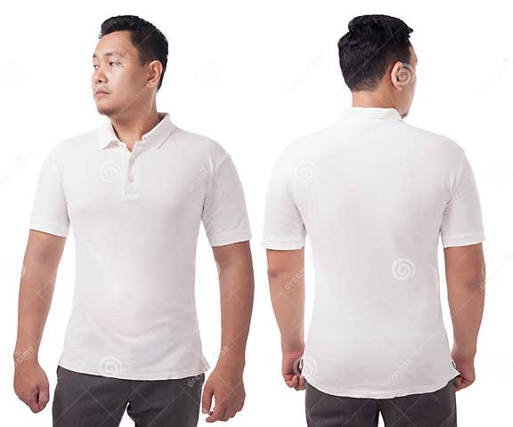 Polo Shirt Template Mock Up Stock Image - Image of asian, human: 133836879