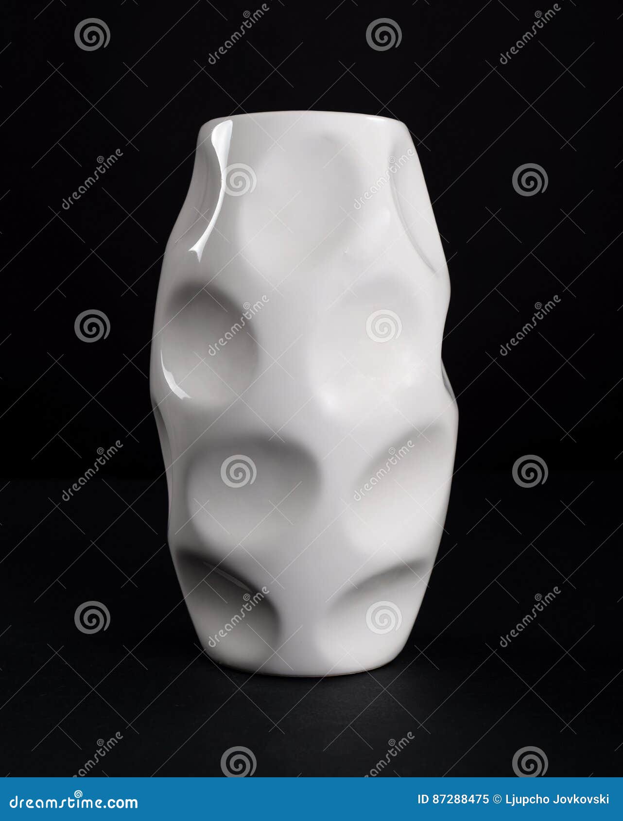 White porcelain vase stock image. Image of simplicity 87288475