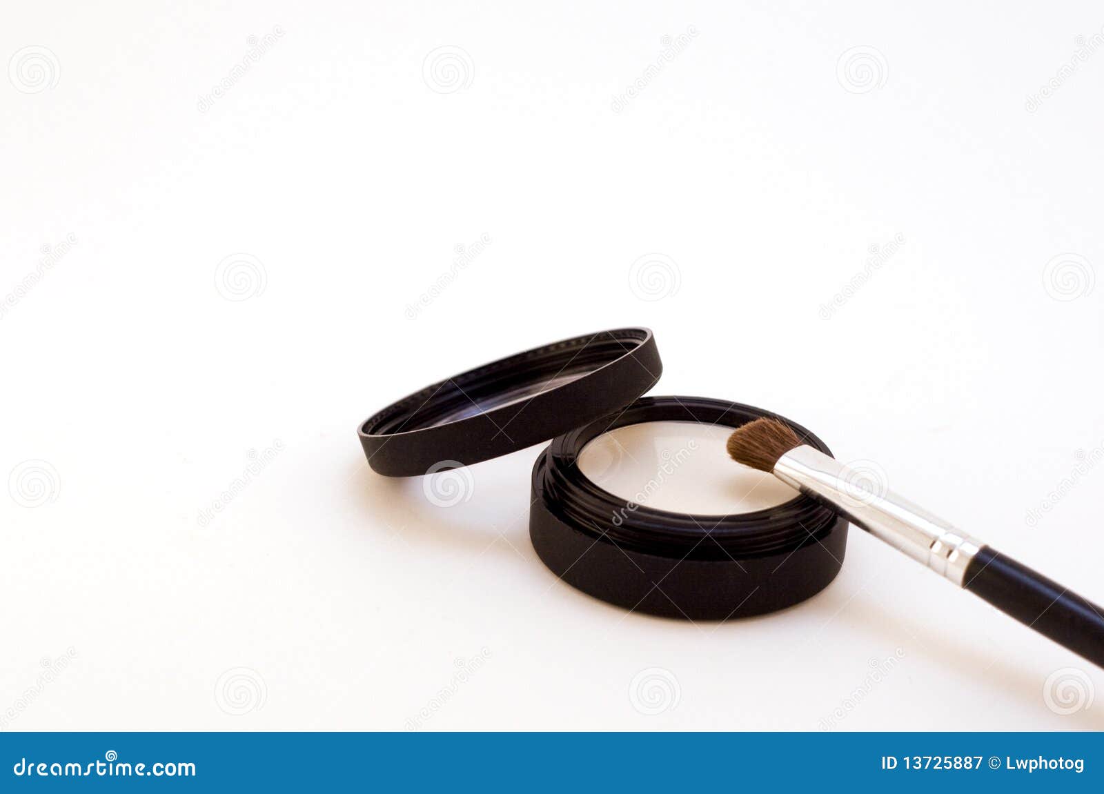 White powder makeup stock image. Image of makeup, care 13725887