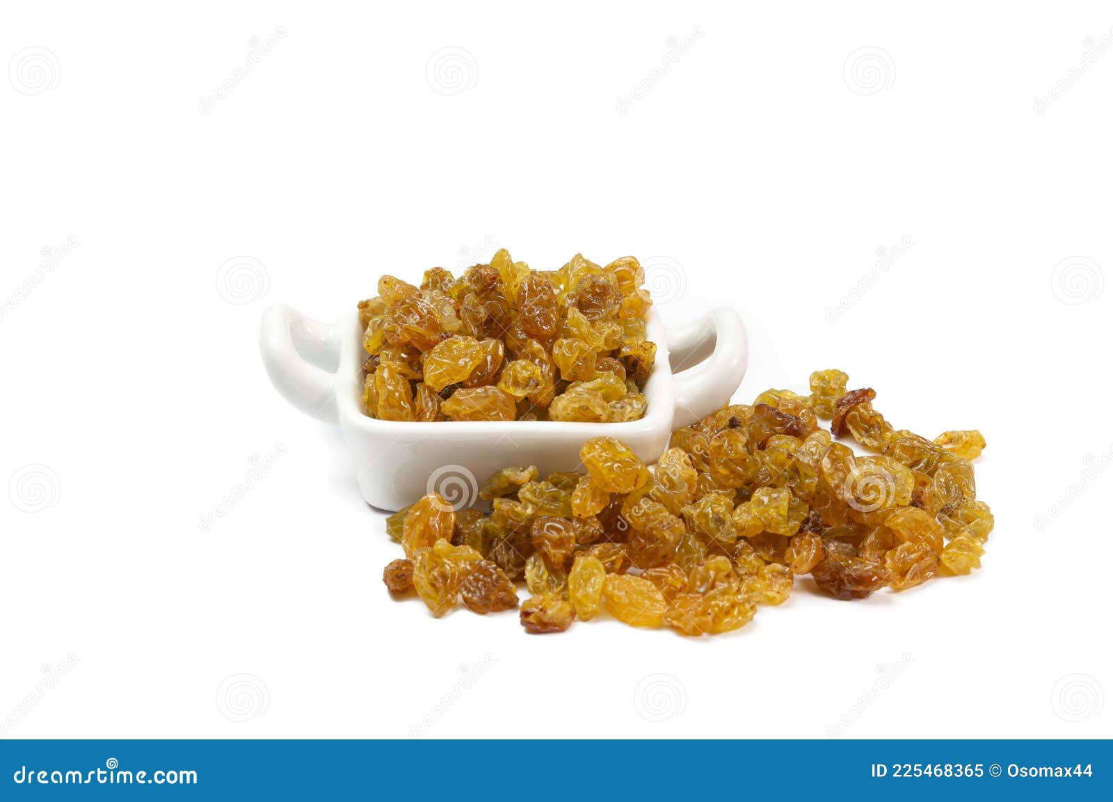 White Raisins on White Background Stock Image Image of isolated