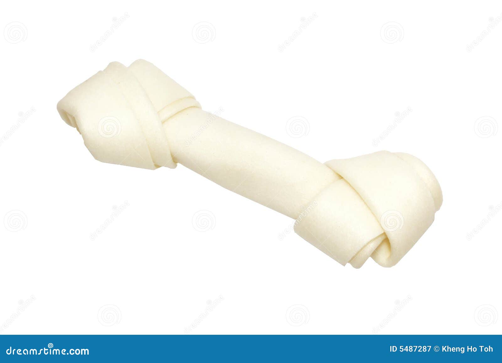 White Rawhide Bone stock image. Image of doggies, dogs 5487287