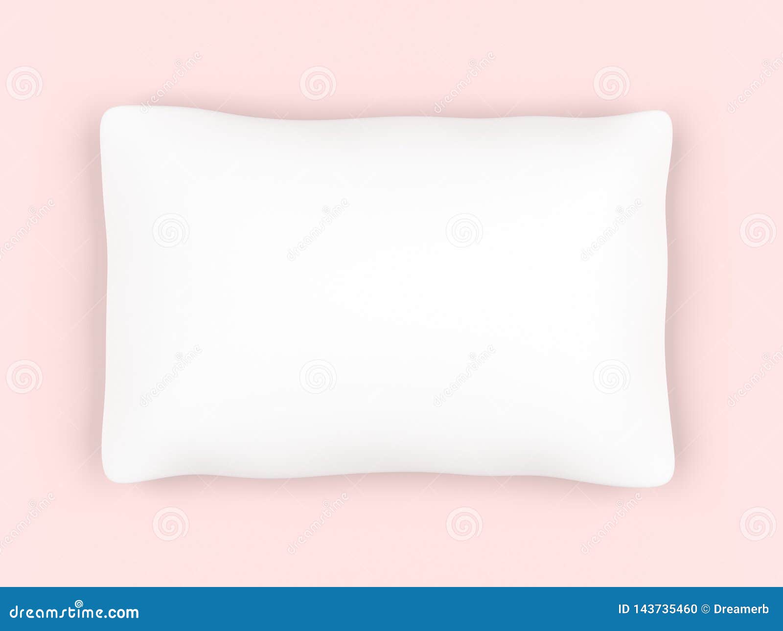 white rectangle pillow