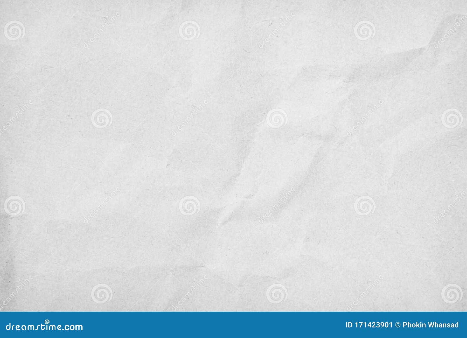 White recycled craft paper texture as background. grey paper