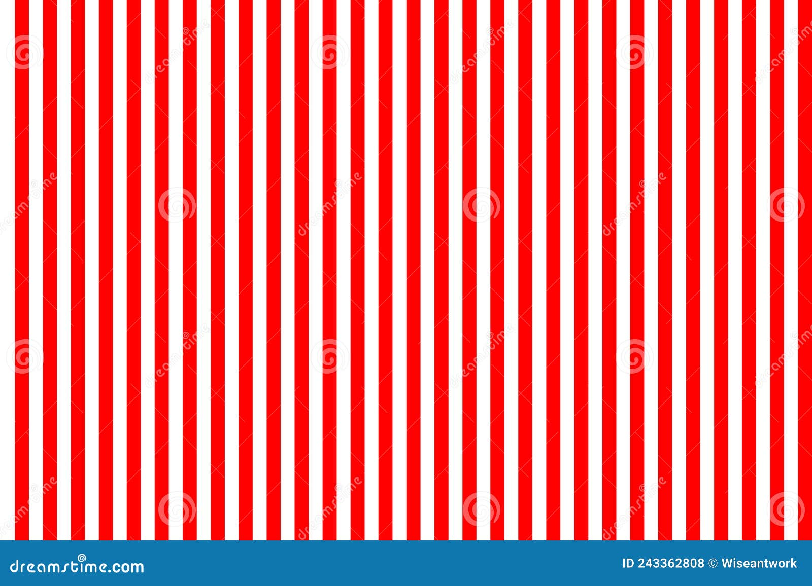 White Red Stripes. White Red Seamless Pattern. Vertical Stripes Background. Bright Line Seamless