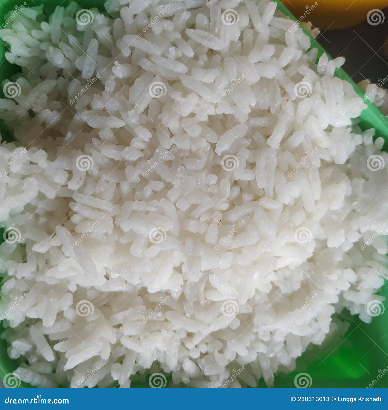 White rice for breakfast stock image. Image of spaghetti 230313013