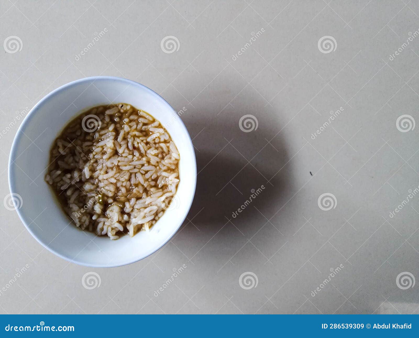White Rice Breakfast Menu stock image. Image of portion 286539309