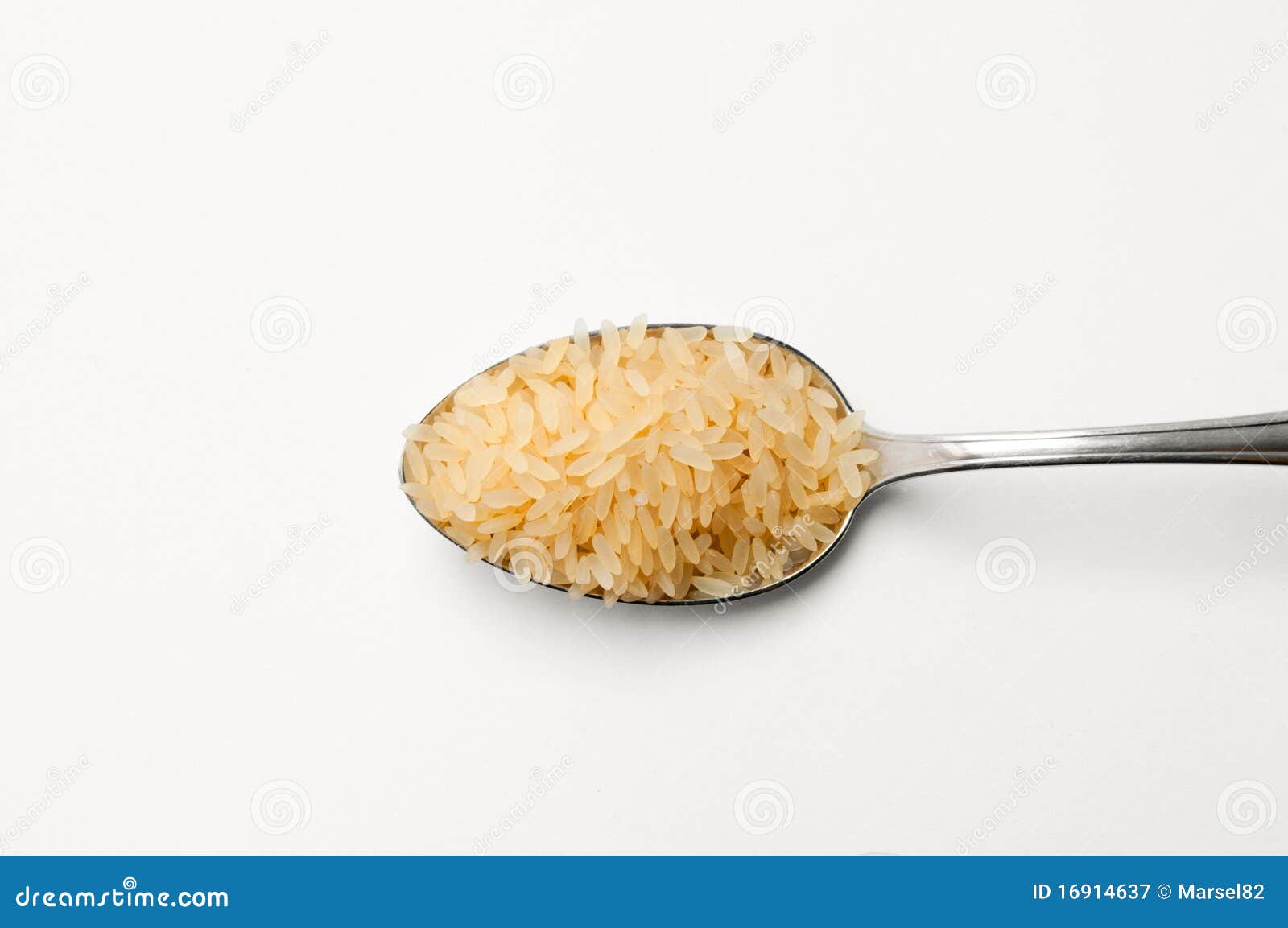 White rice and spoon stock image. Image of healt, ingredient 16914637