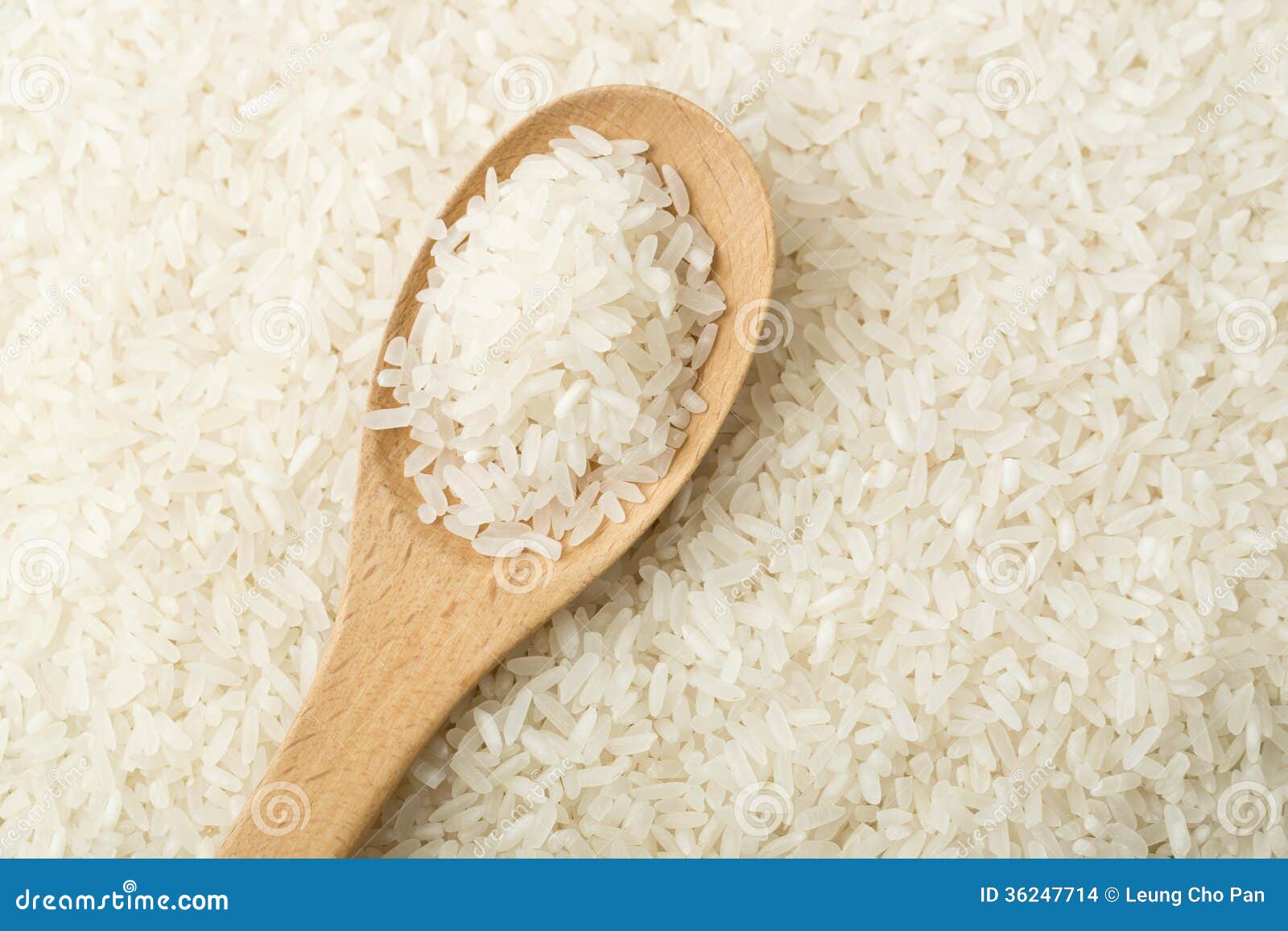 White rice on teaspoon stock photo. Image of white, cuisine 36247714