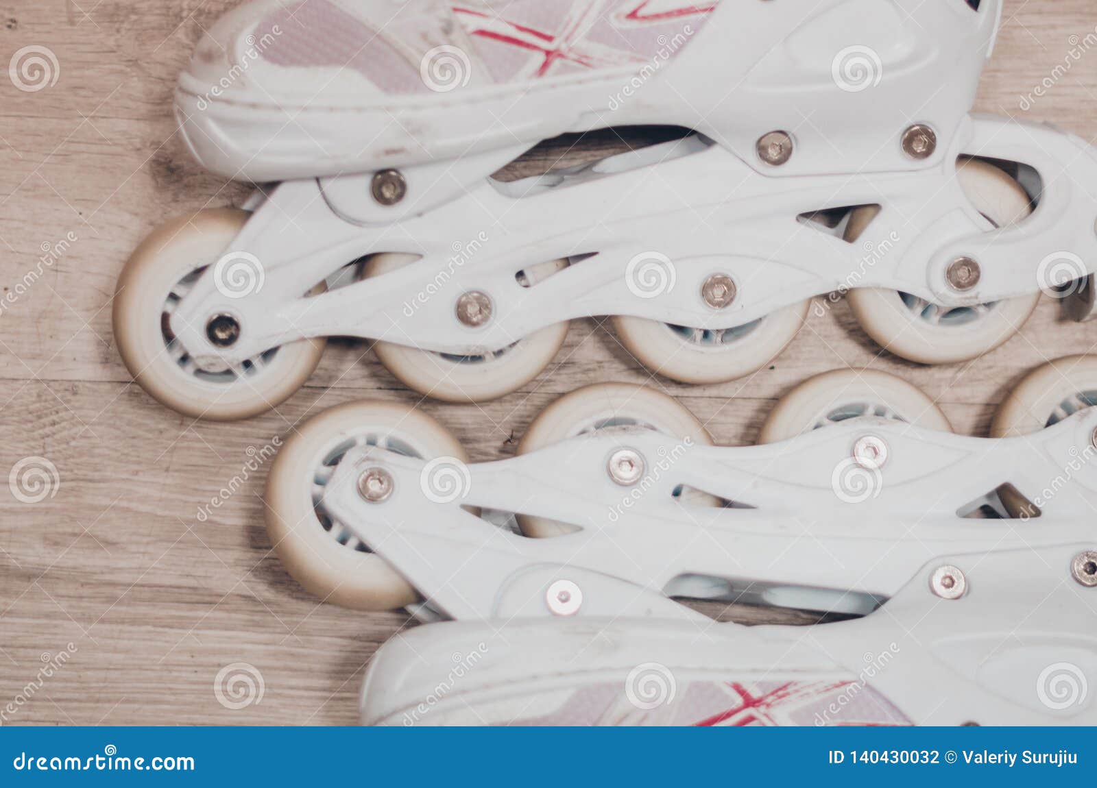 White roller skates stock photo. Image of four, lifestyle - 140430032
