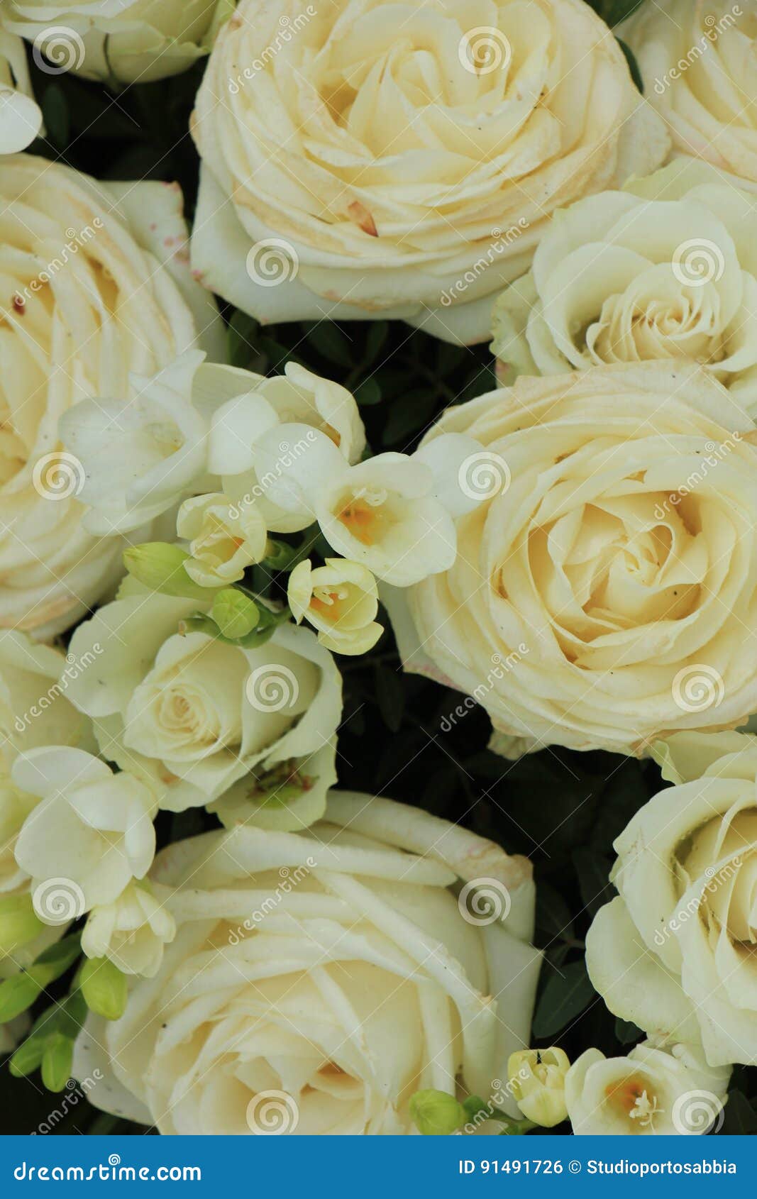 Rose And Freesia Bouquet