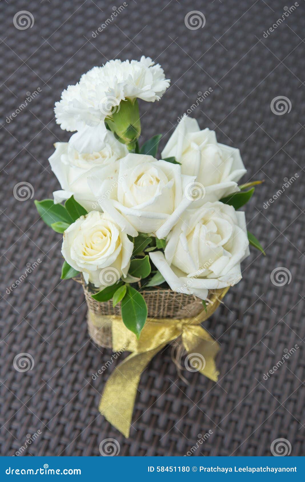 White roses in vase. stock photo. Image of bloom, beauty 58451180