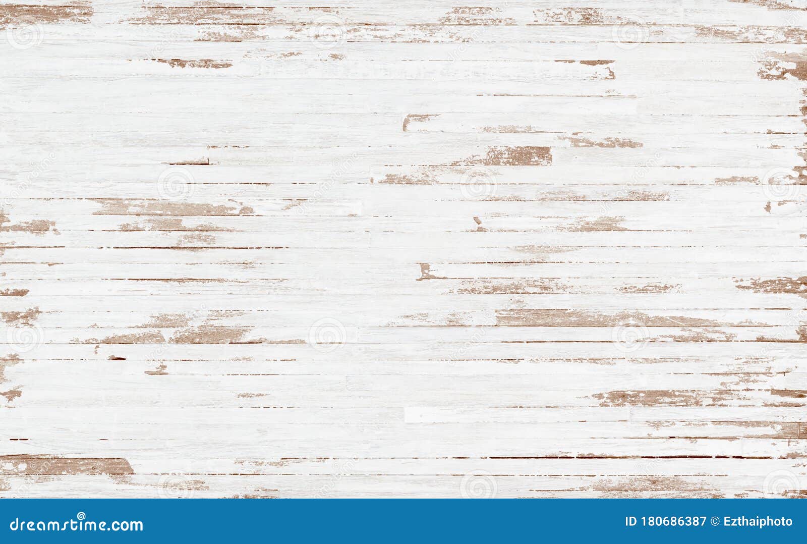 white rustic wood  texture background. top view background of light rusty wooden planks. grunge  of weathered painted wooden plank