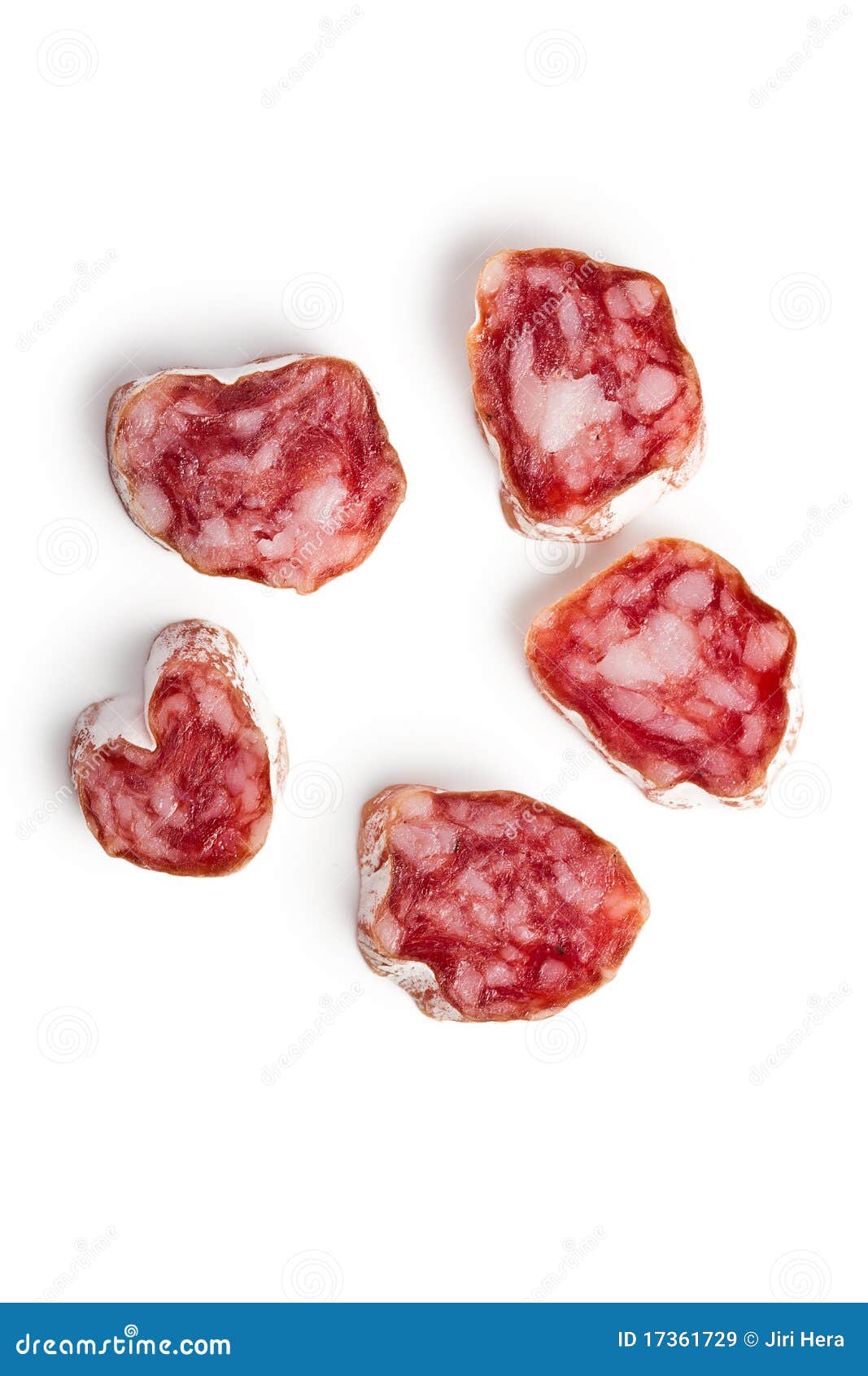 White salami sausage stock image. Image of delightful 17361729