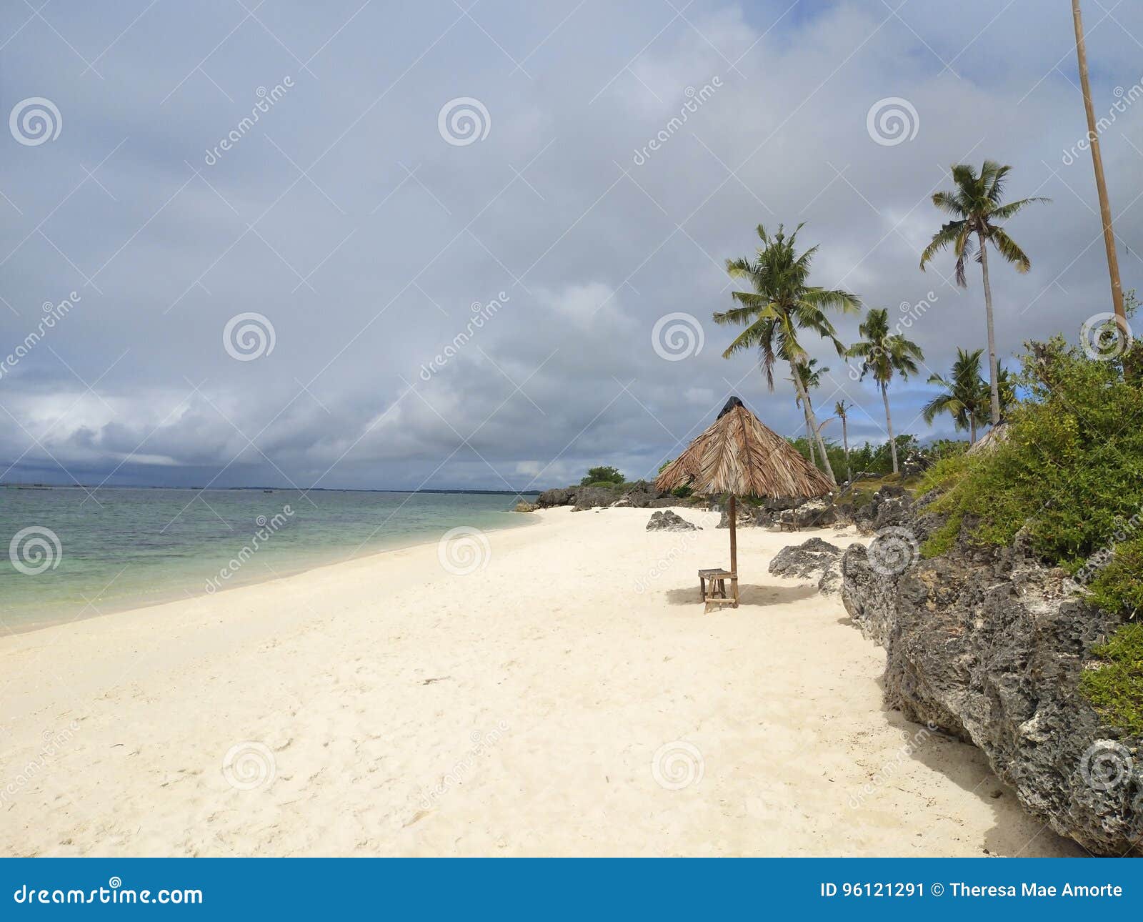 White Sand Beach stock image. Image of resort, bantayan 96121291