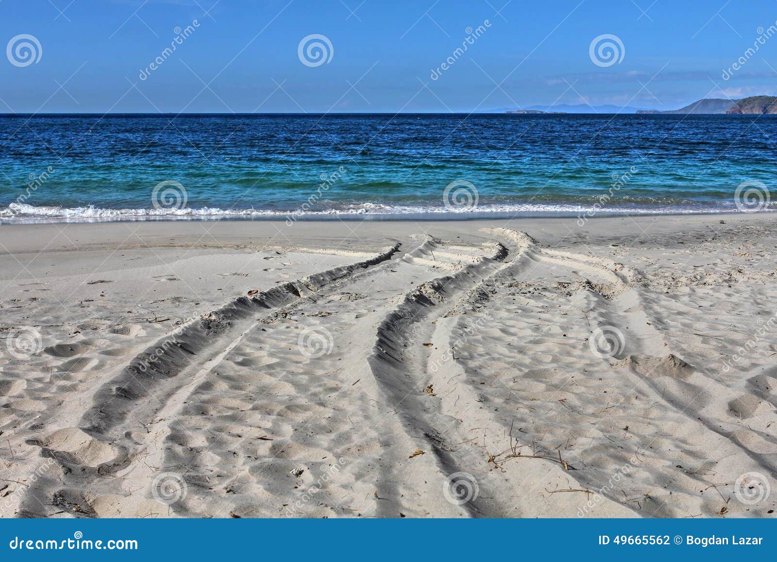 white-sand playa conchal, costa rica