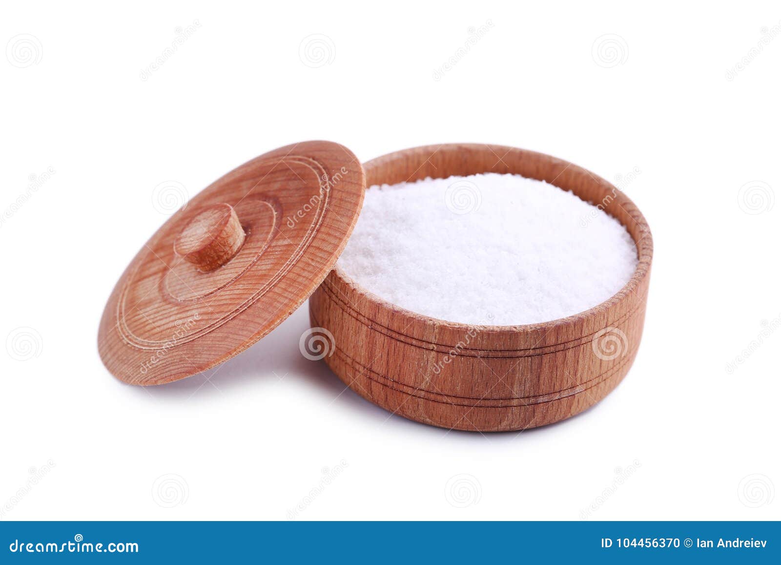 White sea salt stock photo. Image of massage, macro 104456370