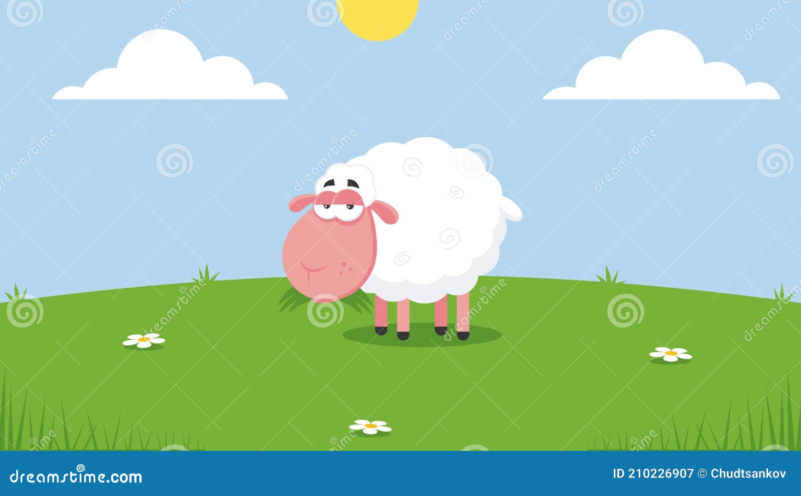 White Sheep Cartoon Character Grazing Grass Stock Video - Video of cartoon, colorful: 210226907 White Sheep Cartoon Character Grazing Grass Stock Video - Video of cartoon, colorful: 210226907