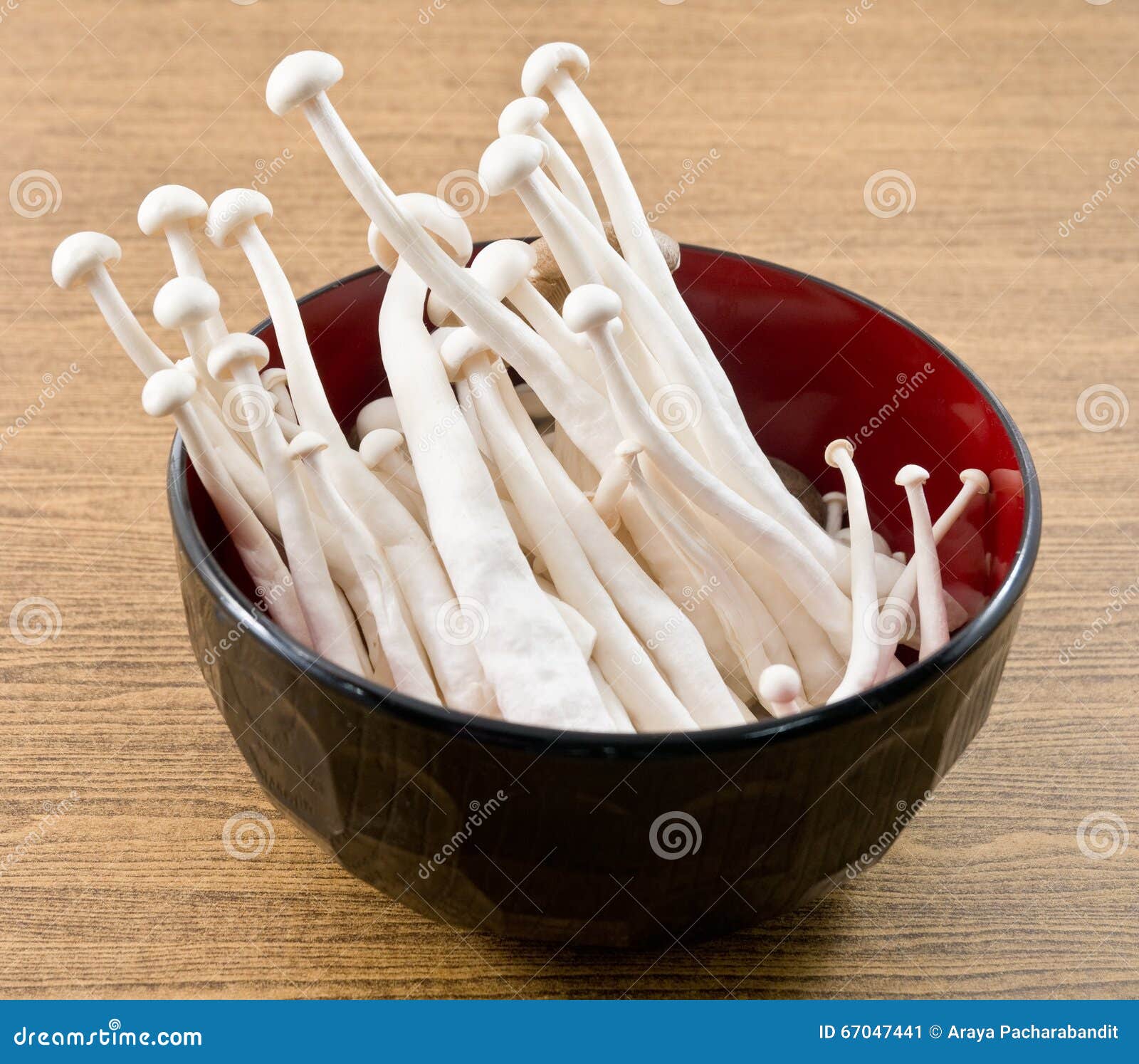 Raw Japanese Bunapishimeji Mushrooms Stock Photography CartoonDealer