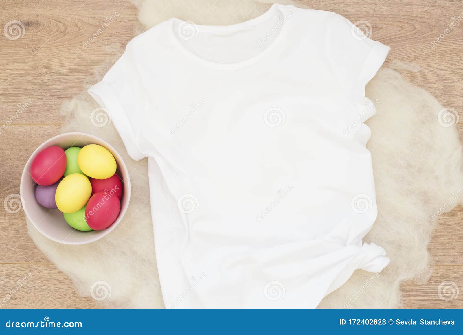 Download White Shirt Mockup Blank White T Shirt Mock Up Shirt Mockup Front View Painted Easter Eggs Ready To Replace Your Design Stock Image Image Of Background Shirt 172402823
