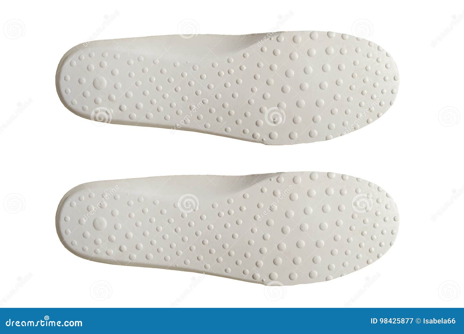White Shoe Insoles of Trekking Boot Stock Image Image of inside