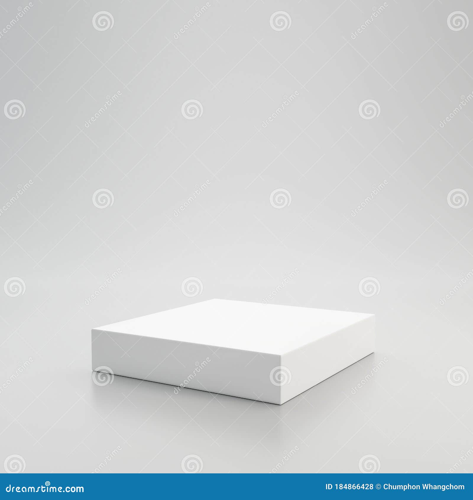 white showcase podium or product display on white background with pedestal stand concept. blank product shelf standing backdrop.