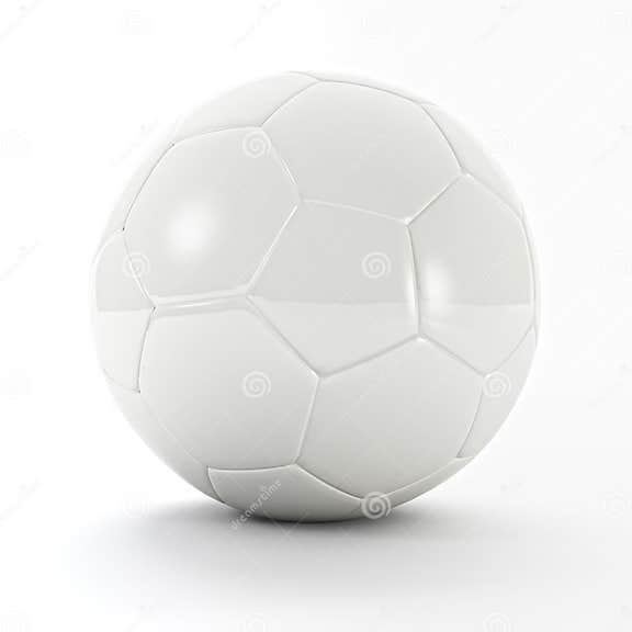 White soccer ball stock image. Image of competition, balon - 13341627