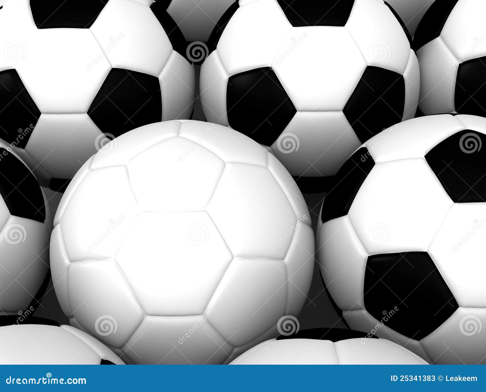 White Soccer Ball stock illustration. Illustration of sports - 25341383