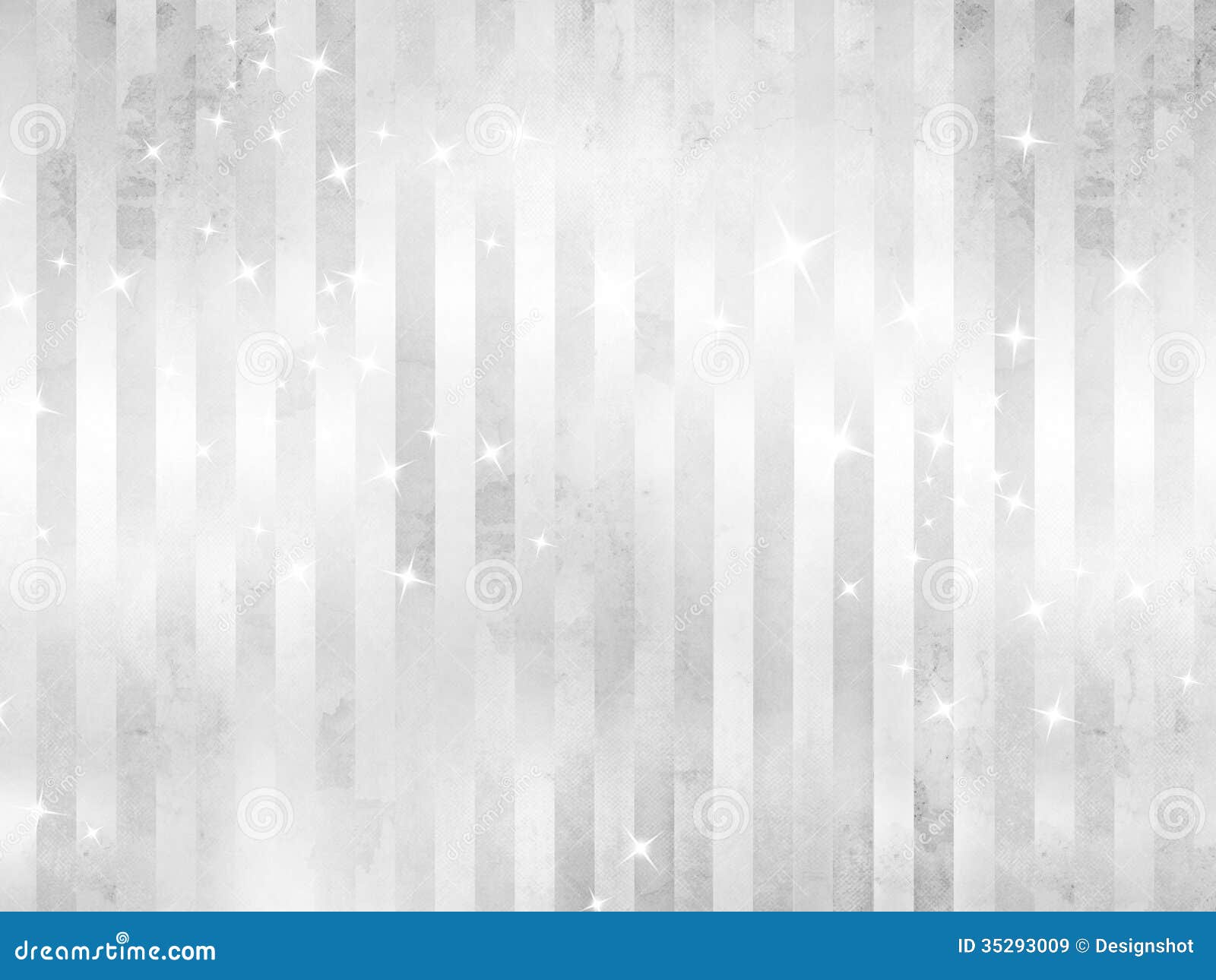 White Sparkles - Silver Background Royalty Free Stock Images - Image