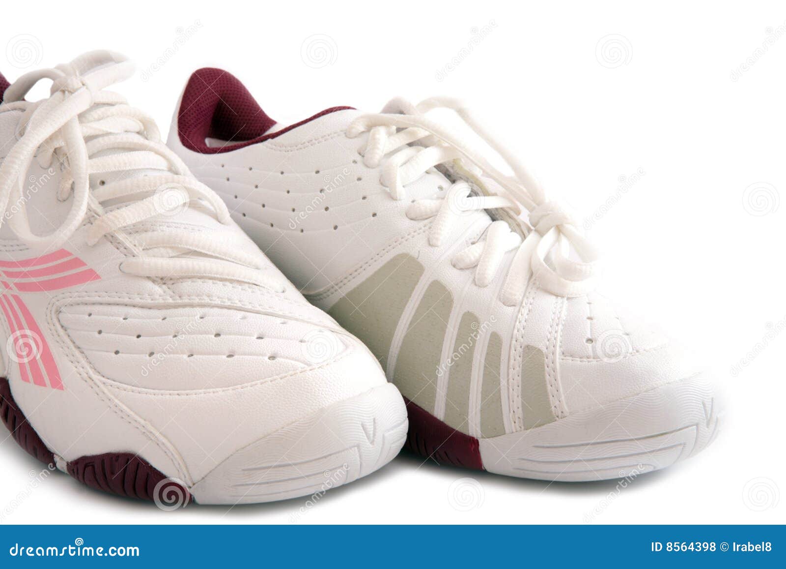 White sport shoes stock photo. Image of boot, foot, footwear 8564398