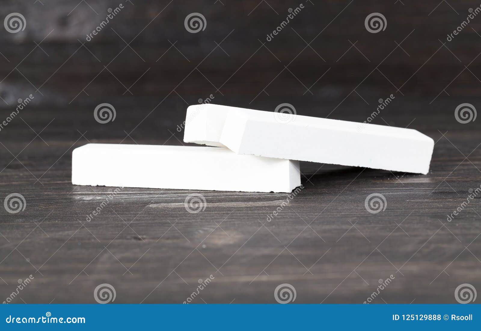 White square chalk stock photo. Image of color, soft 125129888