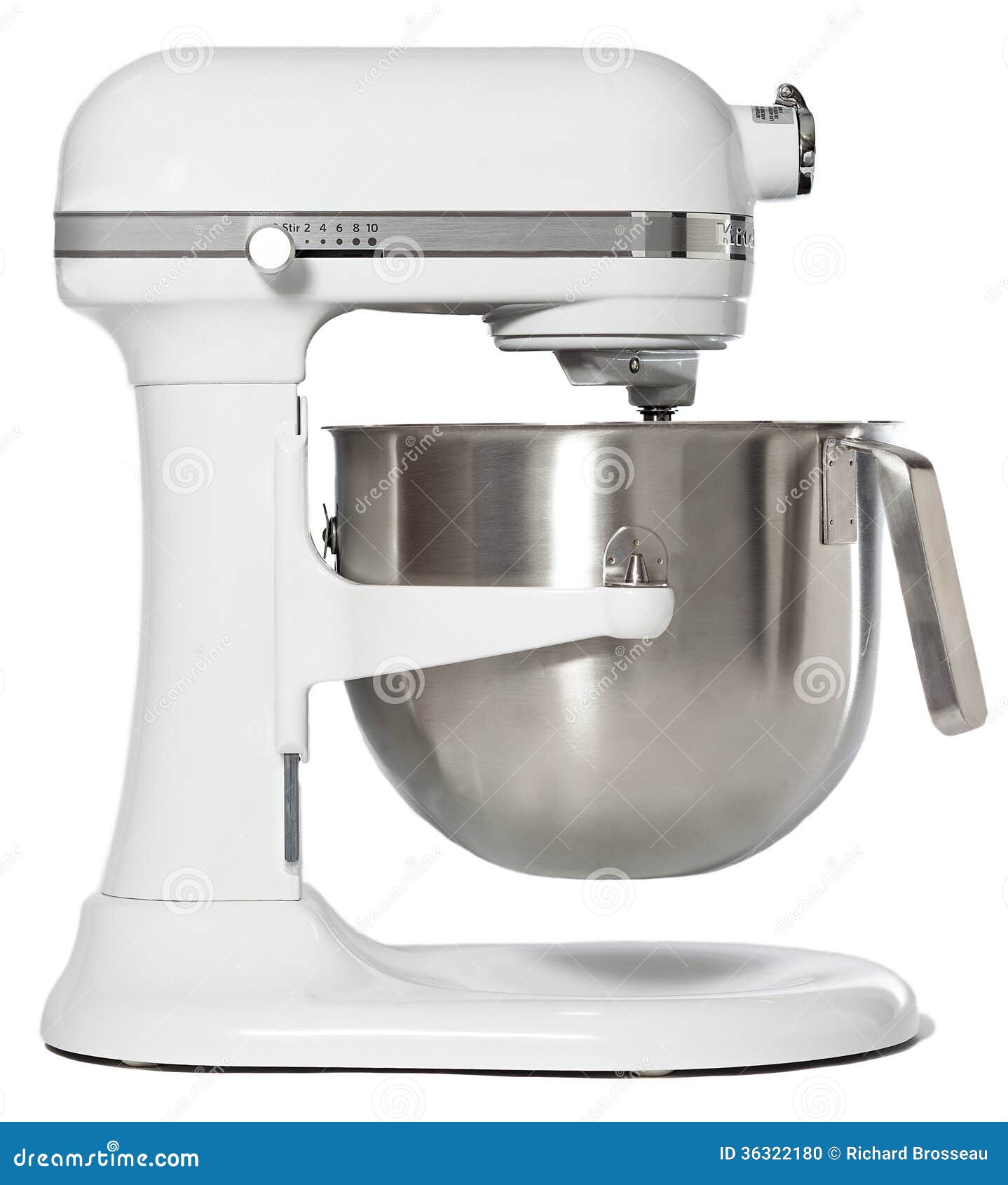 white stand mixer