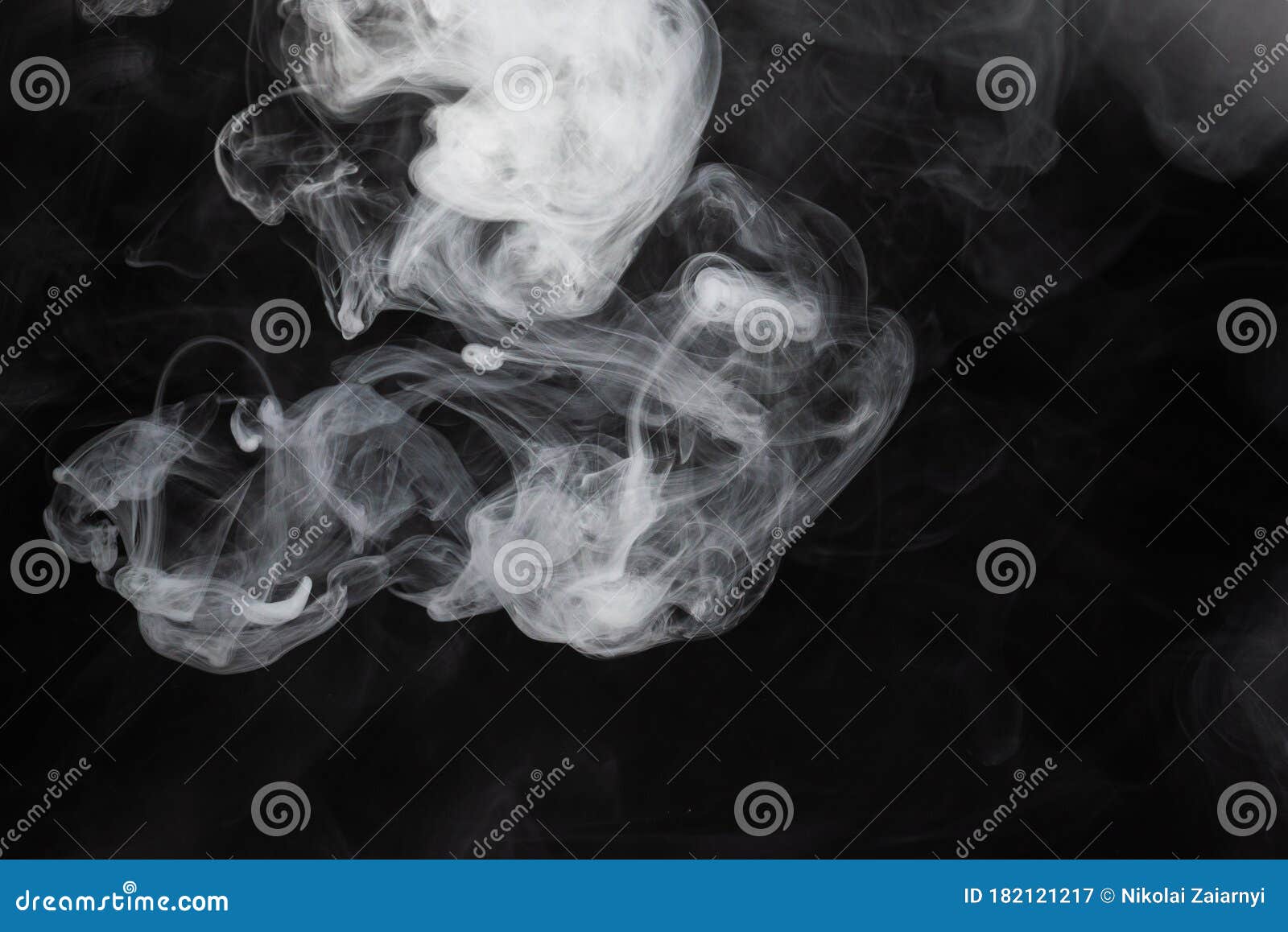 White Steam on a Black Background Stock Image Image of speed