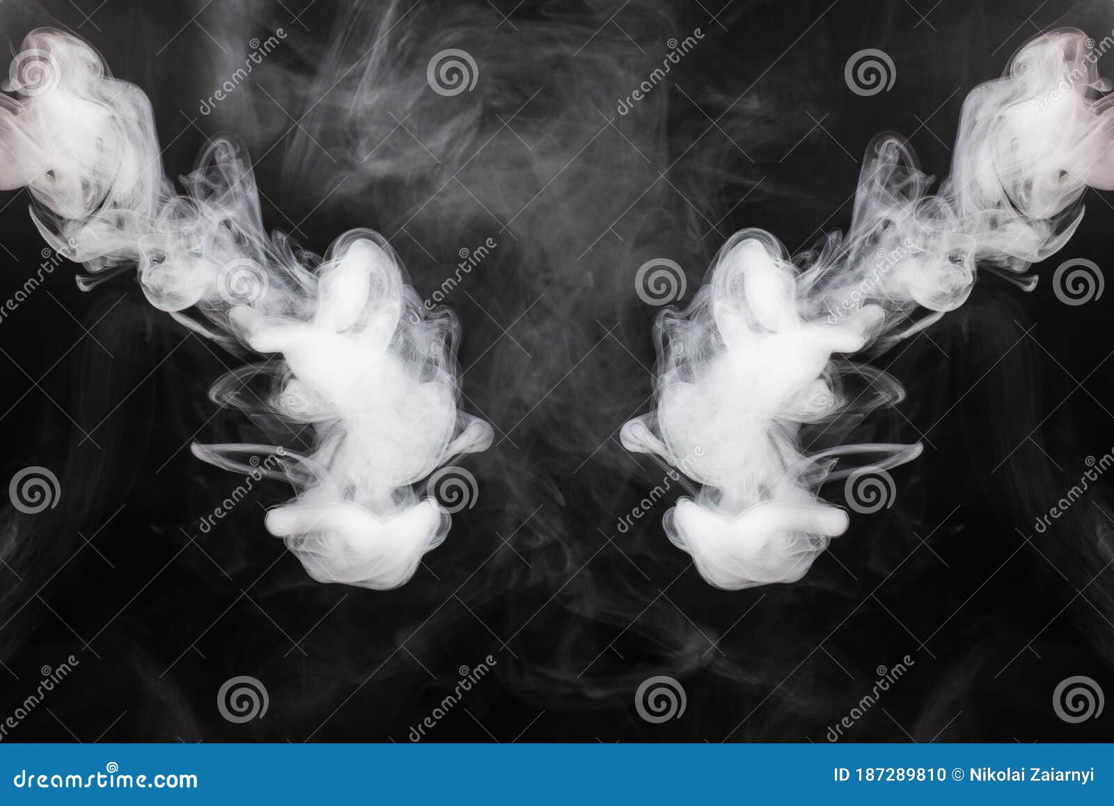 White Steam on a Black Background Stock Photo Image of motion