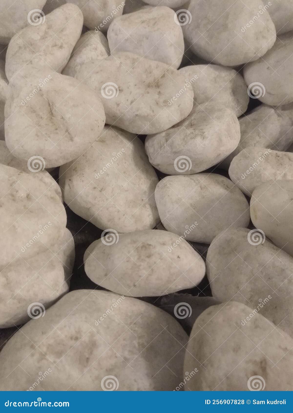 White Stone Double Polish Stone Beach Stone Gravel White Stone Stock